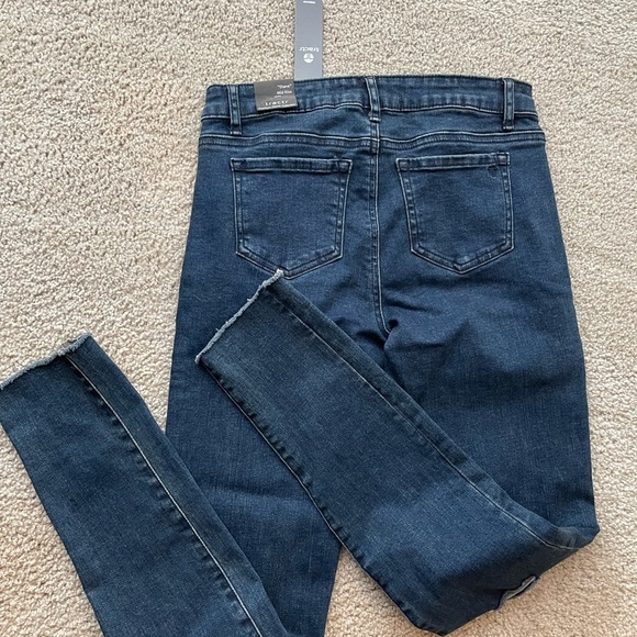 NWT Tractr Diane skinny mid rise indigo size 16 - Picture 3 of 4